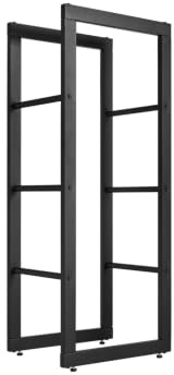 Adam Stanton Tall Firewood Log Holder in Black