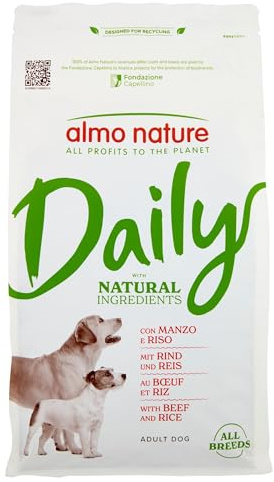 almo nature Daily Adult Dog mit Rind und Reis 1,2 kg