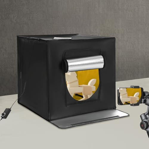 LED Professionelle Foto-Licht-Box Fotostudio Fotografie Schießen Zelt Case tragbare Box Fotostudio Zelt Fotobox Lichtzelt für fotografieren Schmuck Taschen Spielzeug Geschenke Haustiere usw