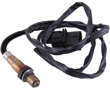 Lambdasonde Regelsonde vor Kat Kompatibel für VW Golf 4 Bora 1J 1.4 16V 1.6 2.0 Lambdasonde Lambdasensor Diagnosesonde Vor/nach Katalysator 1500mm, 0258007351 1K0998262D 06A906262AF