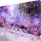 Tappetino Mouse xxl 600 x 400 x 3 mm, Tappetino Mouse Viola Lavabile, Luna Mousepad Accessori Scrivania, con Base in Gomma Antiscivolo, Impermeabile Tappeto Scrivania per Ufficio, Regalo Uomo 16-8s