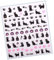 French Nails Art Stickers Stickers pour ongles Motif nœud Art Designs Nœuds Décorations pour ongles