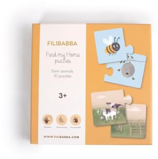 BB&Co Puzzles – Finde mein Zuhause – Tiere des Bauernhofs