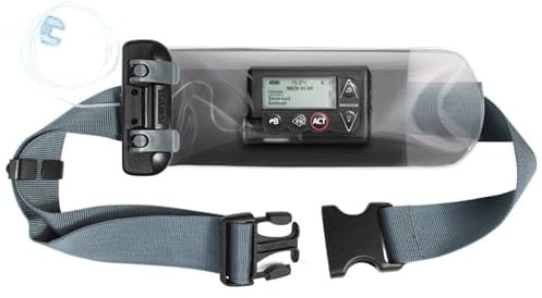Aquapac Wasserdicht Insulinpumpen-Hülle Small, Hergestellt in Großbritannien, 3 Größen, Gürtel, Reise-Essential, 5 Jahre Garantie, Umweltfreundlich, Diabetic, Wassersport