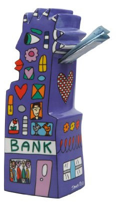 Goebel Sparbüchse, Mehrfarbig