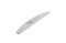 TNBL Nail File Professional Quality (100/180 Grit Half Moon) Pack of 10 for Manicure & Pedicure Shaping & Styling