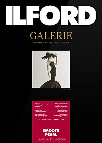 Ilford 2001746.0 Prestige Smooth Pearl Paper, 310g, 25 Blatt, A4, 21 x 29,7 cm