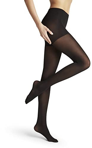 FALKE Damen Strumpfhose Shaping Panty 50 DEN W Ti halb-blickdicht mit Shapingeffekt 1 Stück, Schwarz Black 3009, S