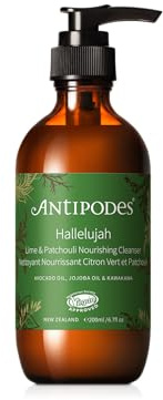 Antipodes Hallelujah Natural Nourishing Cream Cleanser 200ml | Gently removes makeup and impurities while nourishing skin with avocado, jojoba, macadamia and kawakawa for a soft finish
