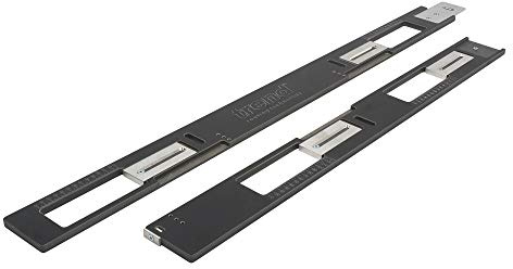Trend Two-Piece Phenolic Hinge Jig with Four Apertures for Recessing Hinges in Wooden Doors & Frames, Black, H/JIG/B