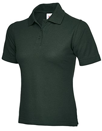 Uneek Clothing Ladies Classic Poloshirt - Bottle Green - 3XL