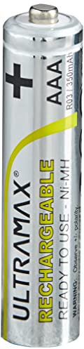 Lot de 10 x Piles Solaires Rechargeables LR03/AAA Ni-MH 300mAh pour Lampes Solaires
