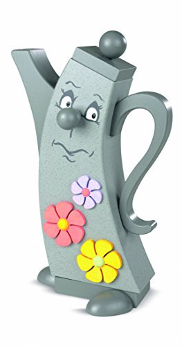 Müller Räuchermann Teekanne modern, 21 cm hoch, original Erzgebirge Seiffen
