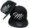 JameStyle26 Mr. & Mrs. Snapback Set USA Cap Kappe Basecap Mütze Trucker Cappy Kult (Mr. Mrs. Set Schwarz)
