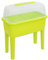 Huerto Urbano con invernadero de 52 litros en polipropileno 77 x 38 x 82 cm color pistacho