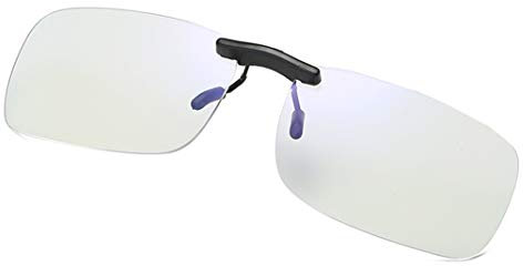 Computer Eyeglass Cilp On -Anti Blue Light Blocking Filtering Computer Gaming Reading Reader Glasses Clip On