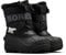 Sorel KIDS SNOW COMMANDER Schneestiefel für Unisex Baby, Schwarz (Black x Charcoal) - Children, 31 EU