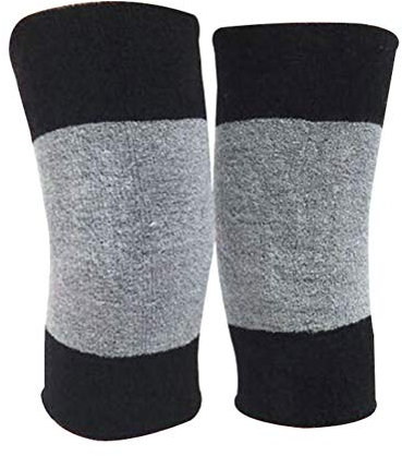Kniewärmer für Damen Herren Winter Wärme, Elastische Kniebandage Dicke Rutschefeste Schmerzlinderung, Knie Manschette, Thermo Kniekompression für Fußball Tanzen Yoga Indoor Sport