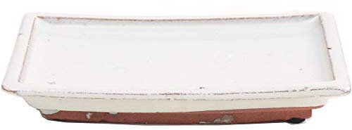 Bonsai - Untersetzer eckig 14,5 x 9,5 cm, Creme 53341