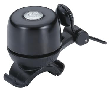 BBB Cycling Unisex-Adult Noisy BBB-17 Cycling Bike Fahrradklingel Lenker Sound Bell für Renn-und Rennräder, Matt Schwarz, One Size