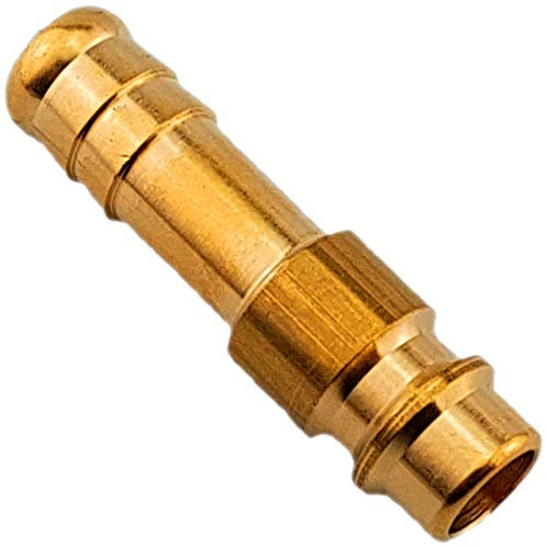 Qualitäts Druckluft Stecker mit Tülle für Druckluftschlauch | Stecknippel Standard NW 7,2 mm |für Schlauch Innendurchmesser 6 mm bis 13 mm WUNSCHGRÖSSE einfach selbst auswählen >>> Tülle ca. 13 mm