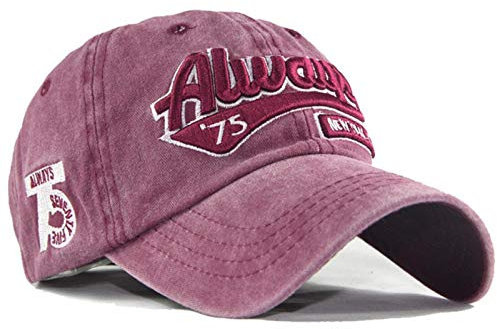 Baseball Kappe Spring Cotton Cap Baseball Caps Hysteresenhut Summer Cap Hip Hop Fitted Cap Hüte Für Männer Frauen Schleifen Multicolor XXL Red
