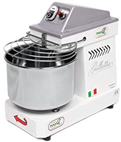 Impastatrice Famag Grilletta da kg.5 di impasto, 10 Velocità per pane, pizza, biscotti e dolci, Acciaio inossidabile