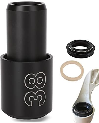 Staubdichtungs-Einbauwerkzeug Gabel Staubdichtungs-Treiber Staubabstreifer-Einbauwerkzeug-Führung für Fox Rockshox Federgabel Unterschenkel in 30 mm 32 mm 34 mm 35 mm 36 mm 38 mm 40 mm (Größe 38)