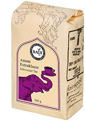 Rauf Tee - Schwarztee Assam TGFOP I Extraklasse 100g