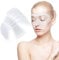 DIUJHUUY 50 Pcs Clear Face Visors, Plastic Transparent Shower Face Eye Protector Shields Visors, for Microblading, Permanent Makeup, Eyelash Extensions, Eyes Cataract Surgery Face Visors