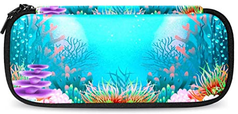 Sea Weed Federmäppchen, Motiv Koralle, Seestern, Ozeanwelt, Schule