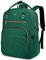YAMTION Laptop Rucksack Damen,17.3 Zoll Schulrucksack Frauen Schultasche Mädchen Teenager Tagesrucksack mit USB und Laptopfach für Schule Universität Büro Arbeit Stadt