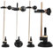 Tagliavetro, Tagliavetro Circolare a 6 Bussole, per Tagliare Cerchi Fino a 15 Cm/5,9 Pollici di Diametro, per Lastre di Vetro, Specchi, Vetri delle Finestre, Cornici(15 cm/5,9 Pollici)
