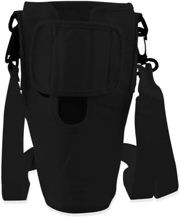 Vanyibro Water Bottle Carrier Bag Holder for Stanley Cup,Adjustable Shoulder Strap,Perfect Fit for Stanley Tumbler 40 oz (Black)