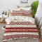Bettwäsche 3 Teilig Bettgarnitur,Ukrainische ethnische Akzente,Mikrofaser Bettbezug Set 1 Bettbezug Set 240 x 260 cm + 2 Kissenbezug 50x80 cm