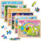 SYNARRY Wooden Princess Jigsaw Puzzles for Kids 3 4 5 6 7 8 Year Olds, 6×60 Piece Children Puzzles 4-8, Educational Toys Gifts for Toddler Children Girls Boys