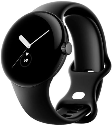 Google | Pixel Watch | Android Smart Watch with Fitbit Activity Tracker | Fitness and Sleep Tracker with Heart Rate Monitor | 41mm (Polished Silver Case with Band