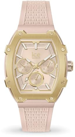 ICE-WATCH - Ice boliday Creamy Nude - Cremefarbene Damenuhr mit Silikonarmband - 022864 (Small)