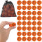 Cptoion 40 Stück Mini Basketball, 4 cm Mini-Basketball-Stress-Bälle, Kleine Basketball-Stressbälle, Mini Sportbälle Basketball für Kinder Schule Karneval Belohnung Geburtstag Party Geschenk Füller