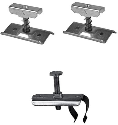 RAM - Kit de fixation facile - Jeu de fixation pour radiateur tubulaire fonte ou acier et rideau - Ram