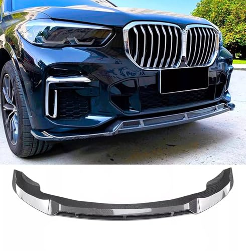 For Auto Perfectionists UK Front Spoiler Compatible With BMW X5 G05 PRE-LCI 2018-2022 M Sport ABS Carbon Fibre