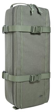Tasmanian Tiger TT Medic Platoon Side Pocket IRR Rucksack Zusatz-Tasche Seiten-Tasche, individuell unterteilbar mit Molle-System für Sanitäter, Einsatzkräfte, Outdoor, Trekking; Steingrau-Oliv IRR
