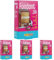 DECOCINO Fondant Schoko mit 25% Vollmilch-Schokolade ohne Palmöl, reißfest & stabil auf Sahne –ideale Backdeko zum Dekorieren von Kuchen & Torten (Packung mit 4)