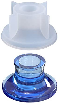 Kreisharz Kerzenhalter Formen Blumen/Stern Epoxidformen Zum Gießen Von Schmuck Aufbewahrungsbox Aschenbecher Home Tischdekoration