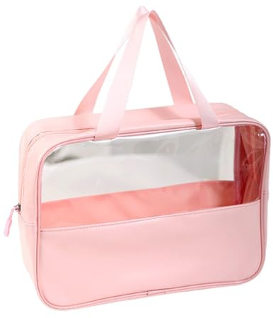 QUXVUIS High Beauty Make up Tasche mit stilvollem und leicht zu organisierendem Kosmetika Griff mit sorgfältiger und stilvoller Verarbeitung, große Größe