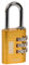 Kasp K10530YELD - Candado de combinación, Aluminio, 30 mm, Amarillo