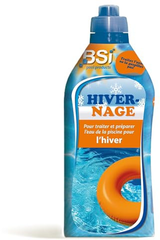 BSI - Hivernage - Liquide - Traitement d'eau de piscine - Winterpool - 1L, Bleu