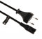 Cable de alimentación de 2 Clavijas Figura 8 Cable Compatible con HP Envy 4500 5530 5530 5532 120 | Cable de Pared EU (2m)