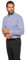 JP 1880 Hommes Grandes Tailles L-8XL Chemise, Carreaux Vichy, Jusqu'au 8XL, Comfort Fit Bleu Clair 3XL 722859 71-3XL