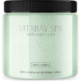 Sauna et sel de bain de différentes fragrances 1000g (Minty Maiden)